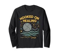 Emozionale Crochet Yarn Therapy Stitch e Soul Craft Vibes Maglia a Manica