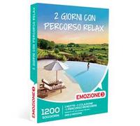 EMOZIONE3 - 2 giorni con percorso relax - Cofanetto regalo - 1 notte con colazione e percorso benessere per 2 persone