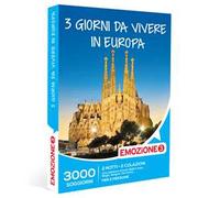 EMOZIONE3 - 3 giorni da vivere in Europa - Cofanetto regalo - 2 notti con prima colazione per 2 persone