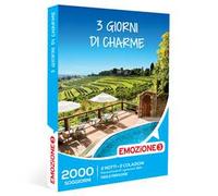 EMOZIONE3 - 3 giorni di charme - Cofanetto regalo - 2 notti e 2 colazioni per 2 persone