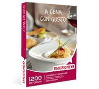 EMOZIONE3 - A cena con gusto - Cofanetto regalo - 1 invitante cena per 2 persone