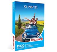 Emozione3 - Cofanetto Regalo per Uomo o Donna - Si Parte! - Idee Regalo Originale - 1 Notte per 2 Persone