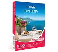 EMOZIONE3 - Fuga con cena - Cofanetto regalo - 1 notte con prima colazione e 1 cena per 2 persone