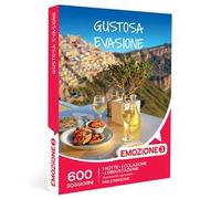 EMOZIONE3 - Gustosa evasione - Cofanetto regalo - 1 notte con colazione e 1 degustazione per 2 persone