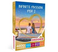 EMOZIONE3 - Infinite passioni per 2 - Cofanetto regalo - 1 attività a scelta tra soggiorni, cene, esperienze benessere