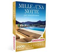 EMOZIONE3 - Mille e una notte per emozionarsi - Cofanetto regalo - 1 o 2 notti con colazione o 1 notte con colazione e cena