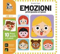 Emozioni. Primi puzzle a 2 pezzi. Ediz. a colori