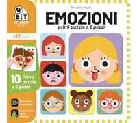 Emozioni. Primi puzzle a 2 pezzi. Ediz. a colori