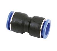 EMPALME RAPIDO RECTO PLASTICO T-12 - Unid: 10