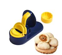 Empanada Press Maker, gnocco Dough Press Tool, Multifunction Kitchen Dough Mold 7 cm Acciaio inossidabile Wrapper Cutter for Homemade Empanadas Ravioli Pastry, Party Cooking Family Meal Prep Tool