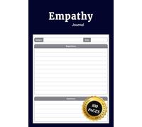 Empathy Journal: Simple Empathy Notebook to Build Emotional Skills Practice Understanding Others and Strengthen Self Awareness
