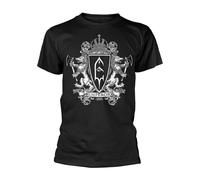 EMPEROR - CREST 2 BLACK T-Shirt, Front & Back Print X-Large