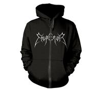 EMPEROR - IN THE NIGHTSIDE ECLIPSE BLACK Hooded Sweatshirt with Zip XX-Large