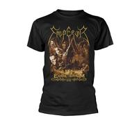 EMPEROR - IX EQUILIBRIUM BLACK T-Shirt, Front & Back Print X-Large