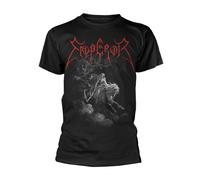 EMPEROR - RIDER 2017 BLACK T-Shirt, Front & Back Print Small