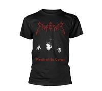 EMPEROR - WRATH OF THE TYRANT BLACK T-Shirt, Front & Back Print Large