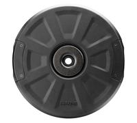 EMPHASER EBS111X - Subwoofer attivo per ruota di scorta o ruota di scorta - Subwoofer per auto da 28 cm/11" con amplificatore da 300 W, compatto audio per auto, altezza solo 120 mm