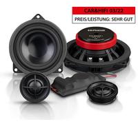 Emphaser EM-BMWF1 10 CM Altoparlante Set per BMW 5er G3x Porta Ant. / Posteriore