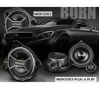 Emphaser EM-MBS1 Plug & Play Coassiale Altoparlanti Mercedes X253, C253, W213,