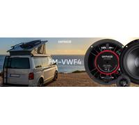 Emphaser EM-VWF4 Plug & Play 2-Wege Sistema Altoparlanti Compatibile Con VW T6.1