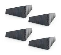 EMPHASER ESP-SUBFIX - Supporto antiscivolo per casse basse, per evitare che le casse dei bassi scivolino nel bagagliaio, angoli antiscivolo per fissare subwoofer in auto, 4 pezzi