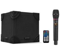 SPEAKER EMPIRE PORTATILE QUBO CON MICROFONO 100W MICR.ICE INCLUSO