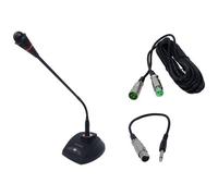 EMPIRE - Edu Desk-500 Pro Microfono da Tavolo 30hz-18k Hz Cavo 9m Nero