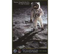Empire Educational-Poster educativo Mond''Walk sulla Luna, con Accessorio, m. 2 Leisten, Klar, 61 x 91,5 cm