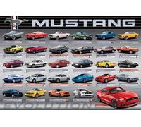 Empire Interactive - Poster con auto Ford Mustang Evolution 50th Ls + poster