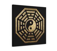 Empire Interactive - Poster decorativo da parete, con simbolo religioso cinese, Yin Yang, 40 x 40 cm