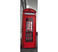Empire London - Poster Verticale con “Cabina telefonica Rossa”, Accessori Inclusi Multicolore