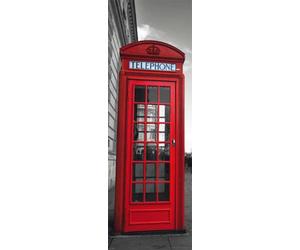 Empire London - Poster Verticale con “Cabina telefonica Rossa”, Accessori Inclusi Multicolore
