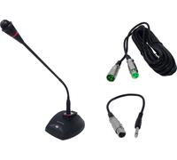 EMPIRE - Edu Desk-500 Pro Microfono da Tavolo 30hz-18k Hz Cavo 9m Nero