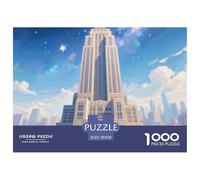 Empire State Building Puzzle 1000 Pezzi Divertimento Per Adulti Landmark Building Puzzle Impegnativo E Difficile Per Straordinario Puzzle Per Gioco Familiare Regalo Per Amore E Amico Decorazione Della