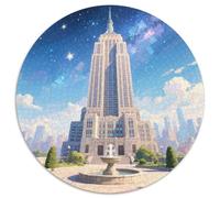 Empire State Building Puzzle 1000 Pezzi Divertimento Per Adulti Landmark Building Puzzle Impegnativo E Difficile Per Straordinario Puzzle Per Gioco Familiare Regalo Per Amore E Amico Idea Regalo 1000p