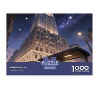 Empire State Building Puzzle 1000 Pezzi Per Adulti Landmark Building Perfetto Per Appassionati Di Puzzle Puzzle Per Gioco Familiare Regalo Per Amore E Amico Idea Regalo 70x50cm/1000pcs