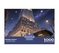 Empire State Building Puzzle 1000 Pezzi Per Adulti Landmark Building Perfetto Per Appassionati Di Puzzle Puzzle Per Gioco Familiare Puzzle Per Uomo E Done Decorazione Della Famiglia 38x26cm/1000pcs
