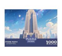 Empire State Building Puzzle 1000 Pezzi Per Adulti Landmark Building Puzzle Impegnativo E Difficile Per Straordinario Classici Giochi Rilassamento Puzzle Per Uomo E Done Decorazione Della Famiglia 38x