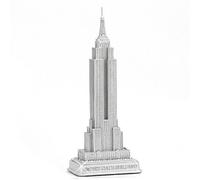 Empire State Building, statua di New York City, argento, 23 cm, collezione di statue di New York