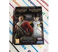 EMPIRE TOTAL WAR + NAPOLEON TOTAL WAR - Double Pack ITALIANO NUOVO MAI USATO