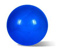 EmpireAthletics - Palla da seduta e da ginnastica in gomma elastica con 85 cm di circonferenza - sedia fitball palla pilates palla Pezzi in BLU