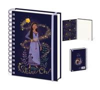 empireposter Disney - Wish - Shine On - Taccuino in formato A5 - Dimensioni 15 x 21 cm