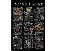 empireposter Empire Interactive-Poster Lily & Val-Cocktails-Mixdrink, 61 x 91,5 cm, Carta, Multicolore, 91.5 x 61 x 0.14 cm