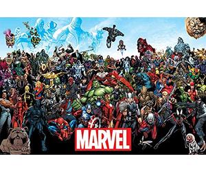 empireposter Empire Interactive-Poster Marvel Universe-Action Comic, Dimensioni: 91,5 x 61 cm, Carta, Multicolore, 91.5 x 61 x 0.14 cm