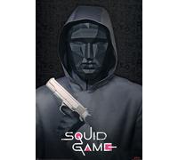 empireposter Poster Squid Game - Black Mask - Serie TV - dimensioni 61 x 91,5 cm