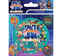 empireposter Space Jam 2 - Set di 5 adesivi "Old School Jam", dimensioni ca. 10 x 12,5 cm
