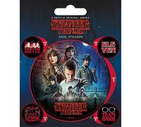 empireposter Stranger Things - One Sheet - 5 adesivi in set - 10 x 12,5 cm