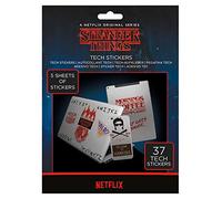 empireposter Stranger Things - Simboli - Set di adesivi tecnici - dimensioni ca. 17,5 x 24