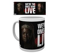 empireposter - Walking Dead, The - We' re The Ones - dimensioni (cm), ca. Altezza - Software tazze, nuovo - Descrizione: - -Horror Zombie Serie TV - Race - Tazza in ceramica, Bianco, con stampa, Capacità 320 ML, CON LICENZA UFFICIALE, lavabile in lavastoviglie e al microonde -