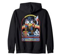 Employee of the Month Sarcastic Vintage Funny Adult Humor Felpa con Cappuccio